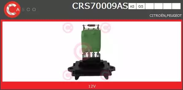 Резистор вентилятора печки CASCO CRS70009AS