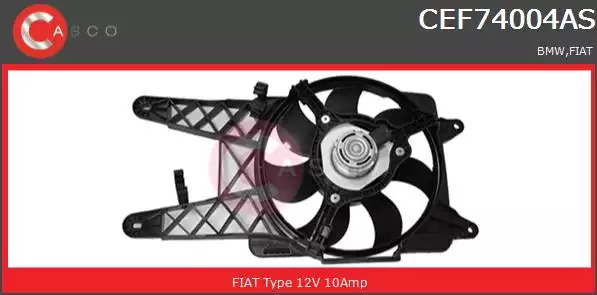 Мотор вентилятора радиатора CASCO CEF74004AS