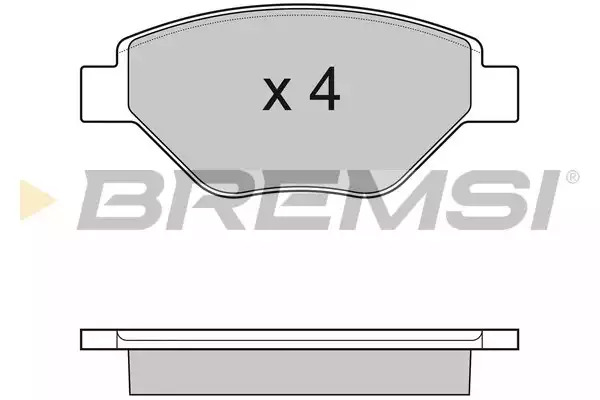 Тормозные колодки передние BREMSI BP3113