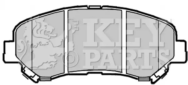 Тормозные колодки передние KEY PARTS KBP2084
