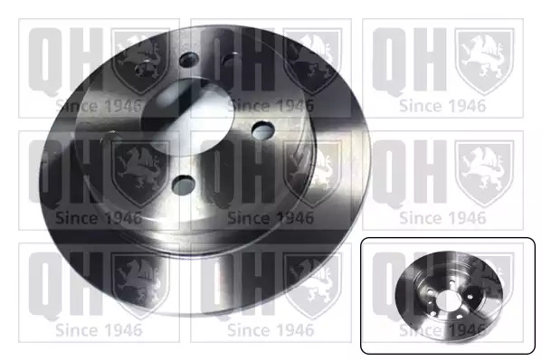 Тормозной диск задний QUINTON HAZELL BDC5439