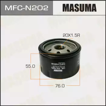 Масляный фильтр C0001 LHD NISSAN/ QASHQAI 06-07 MASUMA MFCN202
