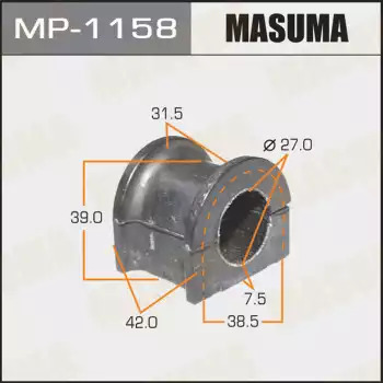 Втулка стабилизатора переднего (2шт) MASUMA MP1158