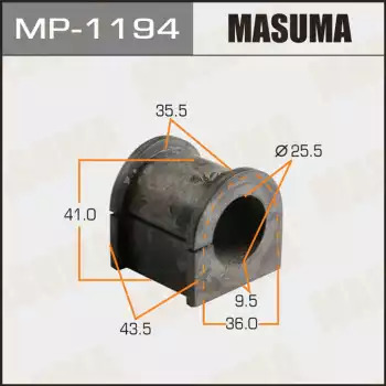 Втулка стабилизатора переднего MASUMA MP1194