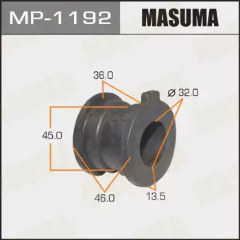 Втулка стабилизатора заднего (2шт) MASUMA MP1192
