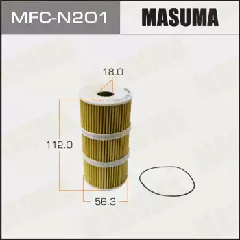 Масляный фильтр OE0074 LHD NISSAN/ QASHQAI 11- MASUMA MFCN201