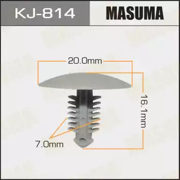KJ814 MASUMA Зажим, молдинг / защитная накладка