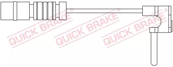 Датчик износа тормозных колодок передний QUICK BRAKE WS0115B