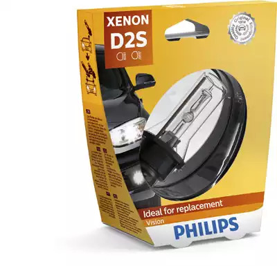 Ксеноновая лампа D2S 85V 35W PK32d-2 Хenon Lamp 1шт PHILIPS 85122VIS1