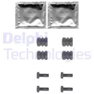 Пружины тормозного суппорта, прижимные DELPHI LX0355