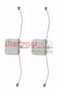 Комплектующие, колодки дискового тормоза METZGER 1091639