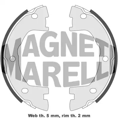 Тормозные колодки MAGNETI MARELLI 360219198295