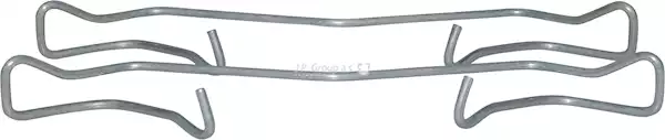 Комплектующие, колодки дискового тормоза JP GROUP 1163651210