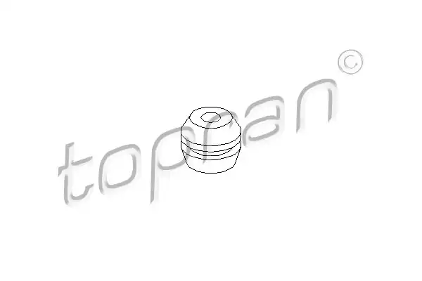 Кронштейн, подвеска двигателя TOPRAN 102737