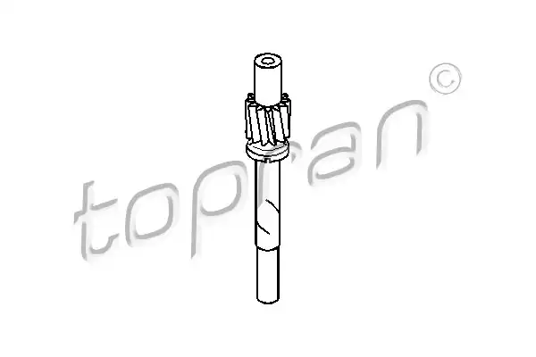 Фото 3 - TOPRAN - 107400  Тросик спидометра