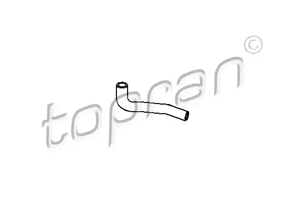Шланг радиатора TOPRAN 108805