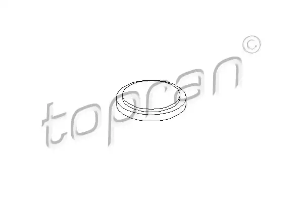 Фланцевая крышка, ступенчатая коробка передач TOPRAN 100084