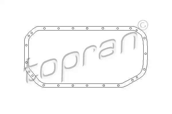 Прокладка, маслянный поддон TOPRAN 500777