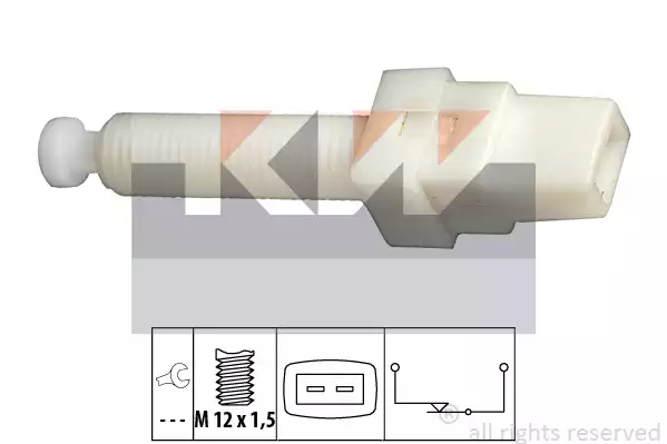 Выключатель фонаря сигнала торможения KW 510015